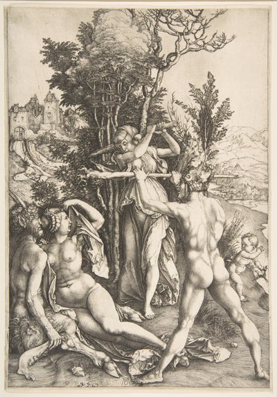 Herkules am Scheideweg von Albrecht Dürer
