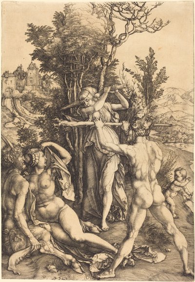 Herkules am Scheideweg von Albrecht Dürer