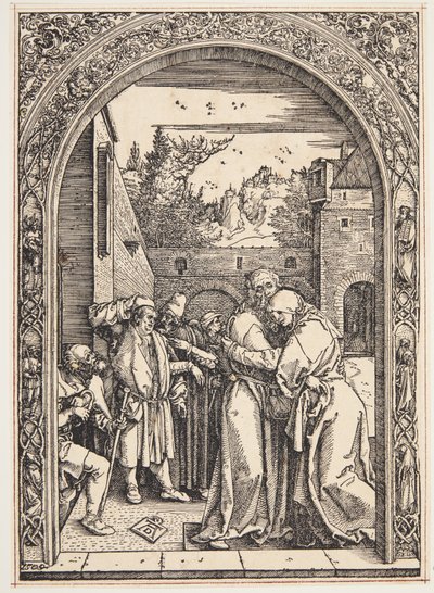 Joachim und St. Anna treffen sich am Goldenen Tor von Albrecht Dürer