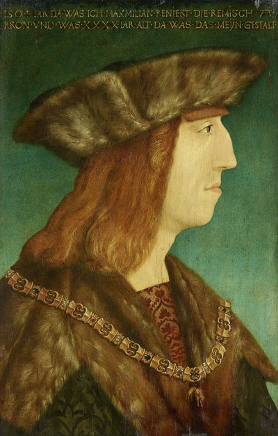 Kaiser Maximilian I. (1459-1519) von Albrecht Dürer