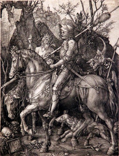 Ritter, Tod und Teufel von Albrecht Dürer