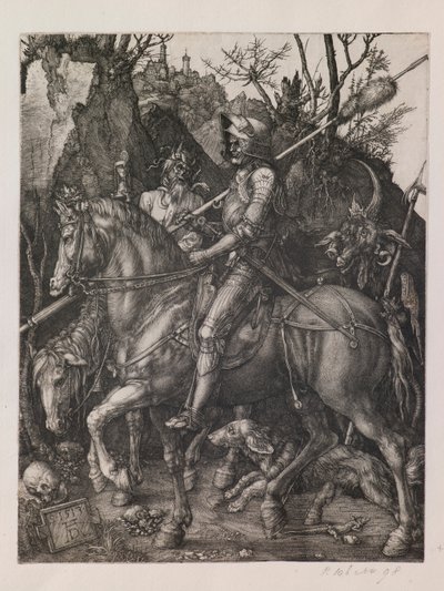 Ritter, Tod und Teufel von Albrecht Dürer