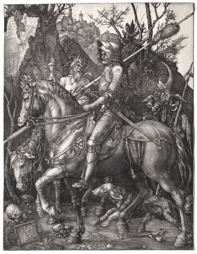 Ritter, Tod und Teufel von Albrecht Dürer
