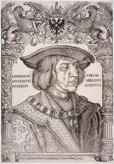 Der Kaiser Maximilian I. (Bartsch 153) von Albrecht Dürer