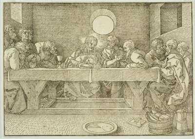 Das letzte Abendmahl (Bartsch 53) von Albrecht Dürer