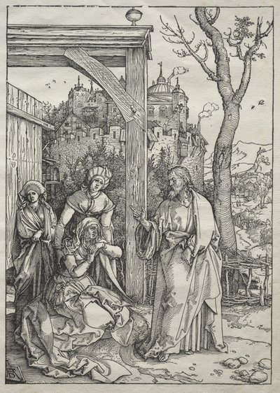 Leben der Jungfrau: Christus nimmt Abschied von seiner Mutter von Albrecht Dürer