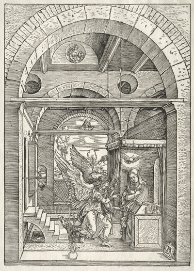 Leben der Jungfrau: Die Verkündigung von Albrecht Dürer