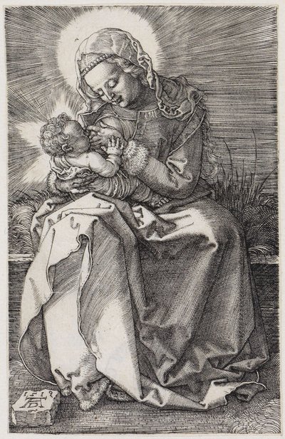 Stillende Madonna von Albrecht Dürer