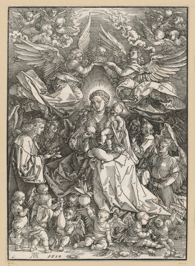 Maria als Königin der Engel von Albrecht Dürer