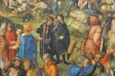Marter der zehntausend Christen (Detail) von Albrecht Dürer