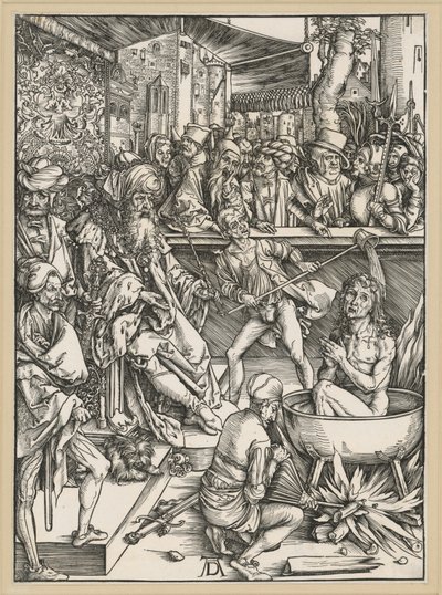 Martyrium des Johannes (Apokalypse) von Albrecht Dürer
