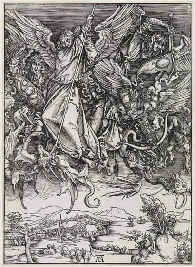 Michaels Kampf mit dem Drachen von Albrecht Dürer