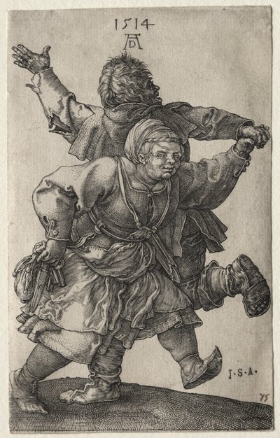 Bauerntanzpaar von Albrecht Dürer
