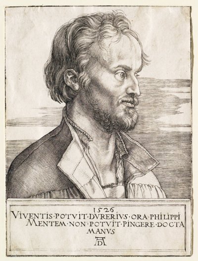Philipp Melanchthon von Albrecht Dürer