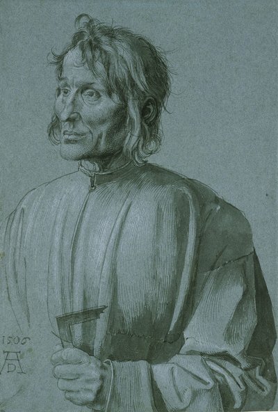 Porträt eines Architekten Hieronymus von Augsburg, 1506 von Albrecht Dürer