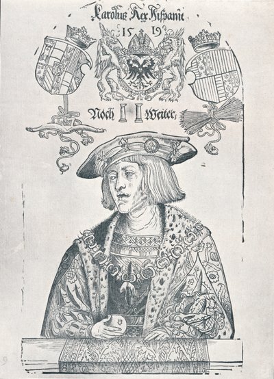 Porträt des Kaisers Karl V., 1519 1906 von Albrecht Dürer