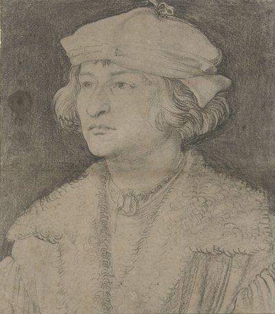 Porträt eines jungen Mannes mit Hut, ca. 1506 von Albrecht Dürer