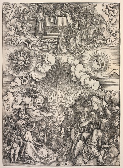 Offenbarung des Johannes: Öffnung des sechsten Siegels von Albrecht Dürer