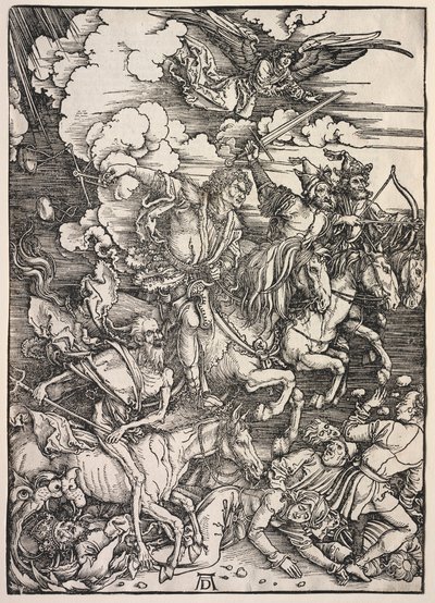 Offenbarung des Johannes: Die vier Reiter, 1511 von Albrecht Dürer