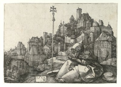 Der heilige Antonius liest, 1519 von Albrecht Dürer