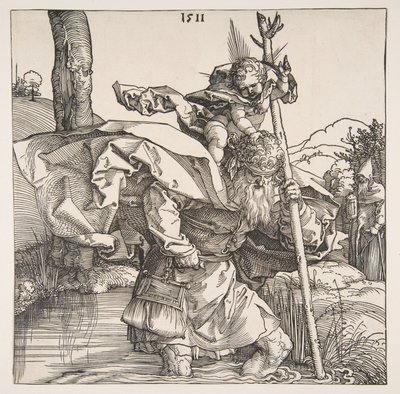 Heiliger Christophorus von Albrecht Dürer