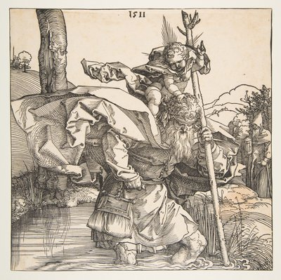 Heiliger Christophorus von Albrecht Dürer