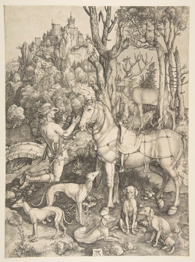 Heiliger Eustachius von Albrecht Dürer