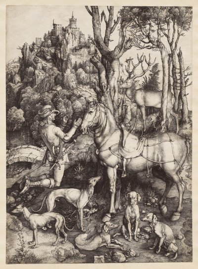 Heiliger Eustachius von Albrecht Dürer