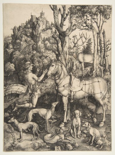 Heiliger Eustachius von Albrecht Dürer