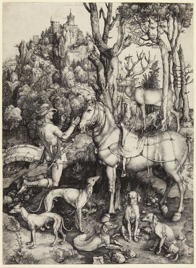 Heiliger Eustachius von Albrecht Dürer