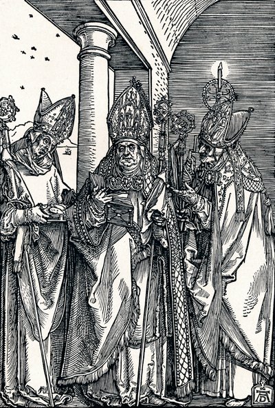 Heilige Nikolaus, Ulrich und Erasmus, 1508 1906 von Albrecht Dürer