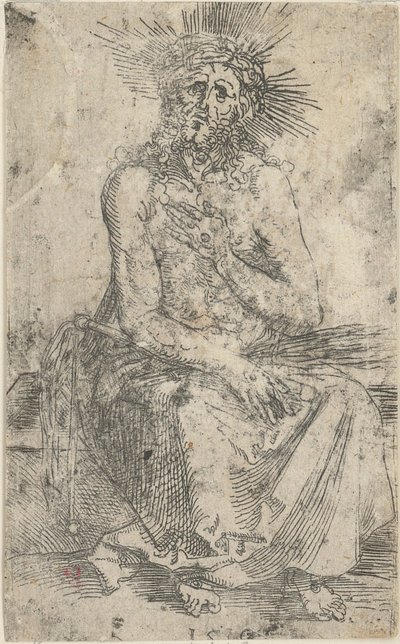 Schmerzensmann, sitzend von Albrecht Dürer