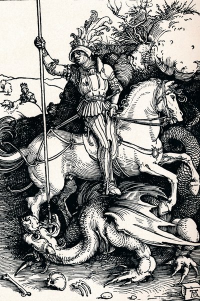 St. Georg und der Drache, 1505 von Albrecht Dürer