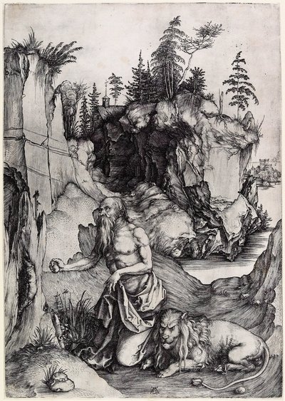 Der heilige Hieronymus in der Buße von Albrecht Dürer