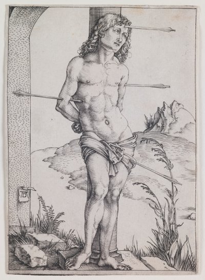 St. Sebastian an der Säule von Albrecht Dürer