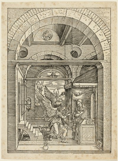Die Verkündigung, aus dem Leben der Jungfrau von Albrecht Dürer