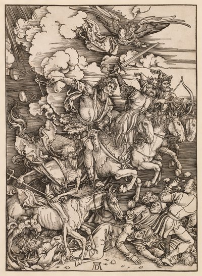Die Apokalypse: Die vier Reiter von Albrecht Dürer