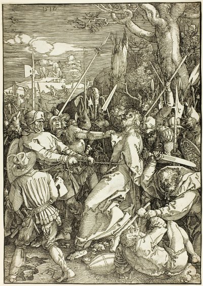 Der Verrat Christi, aus Die große Passion von Albrecht Dürer