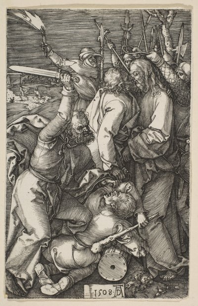 Der Verrat Christi, aus Die Passion, 1508 von Albrecht Dürer