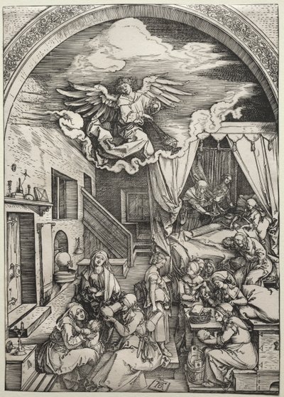 Die Geburt der Jungfrau von Albrecht Dürer