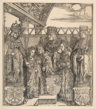 Der Kongress der Fürsten in Wien von Albrecht Dürer