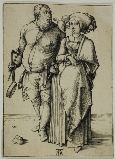 Der Koch und seine Frau von Albrecht Dürer