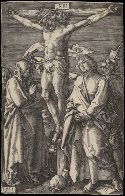 Die Kreuzigung, aus Die Passion von Albrecht Dürer
