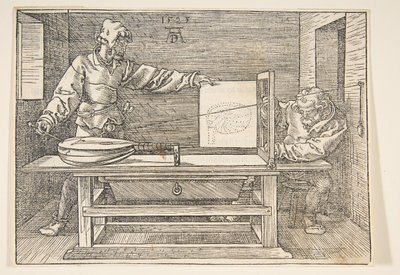 Der Zeichner der Laute von Albrecht Dürer