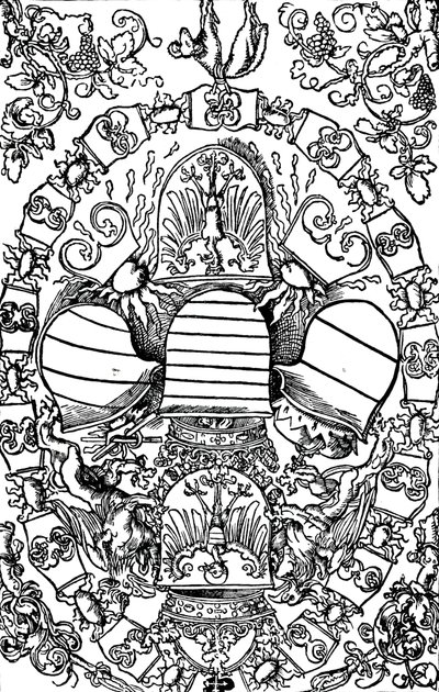 Die fünf kaiserlichen Wappen von Albrecht Dürer