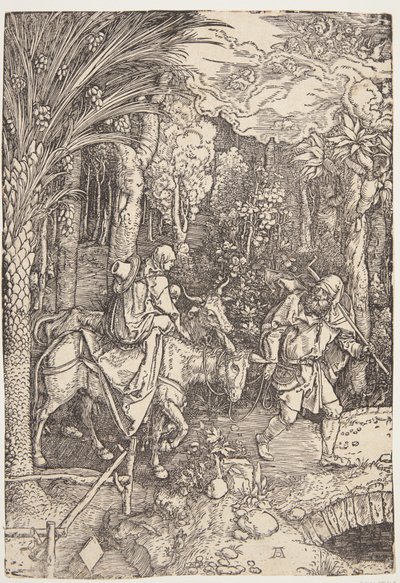 Die Flucht nach Ägypten von Albrecht Dürer
