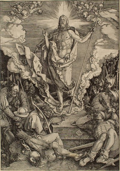 Die Große Passion: Die Auferstehung von Albrecht Dürer