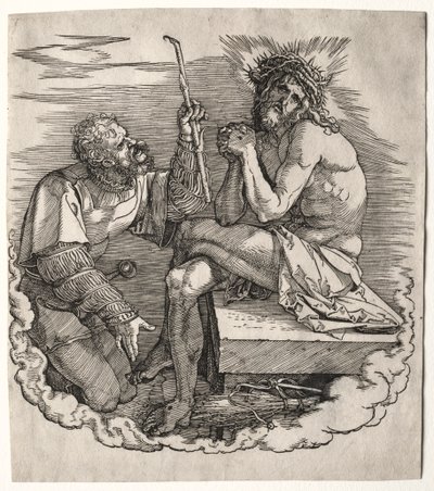 Die Große Passion: Titelseite - Christus, Mann der Schmerzen von Albrecht Dürer