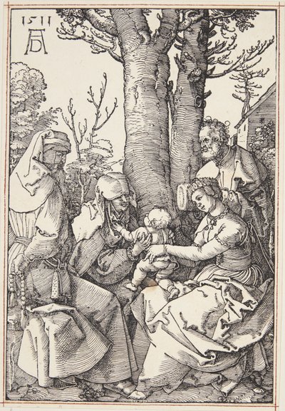 Die Heilige Familie mit Joachim und St. Anna von Albrecht Dürer