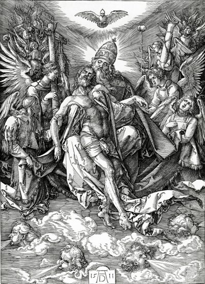 Die Heilige Dreifaltigkeit, 1511 von Albrecht Dürer